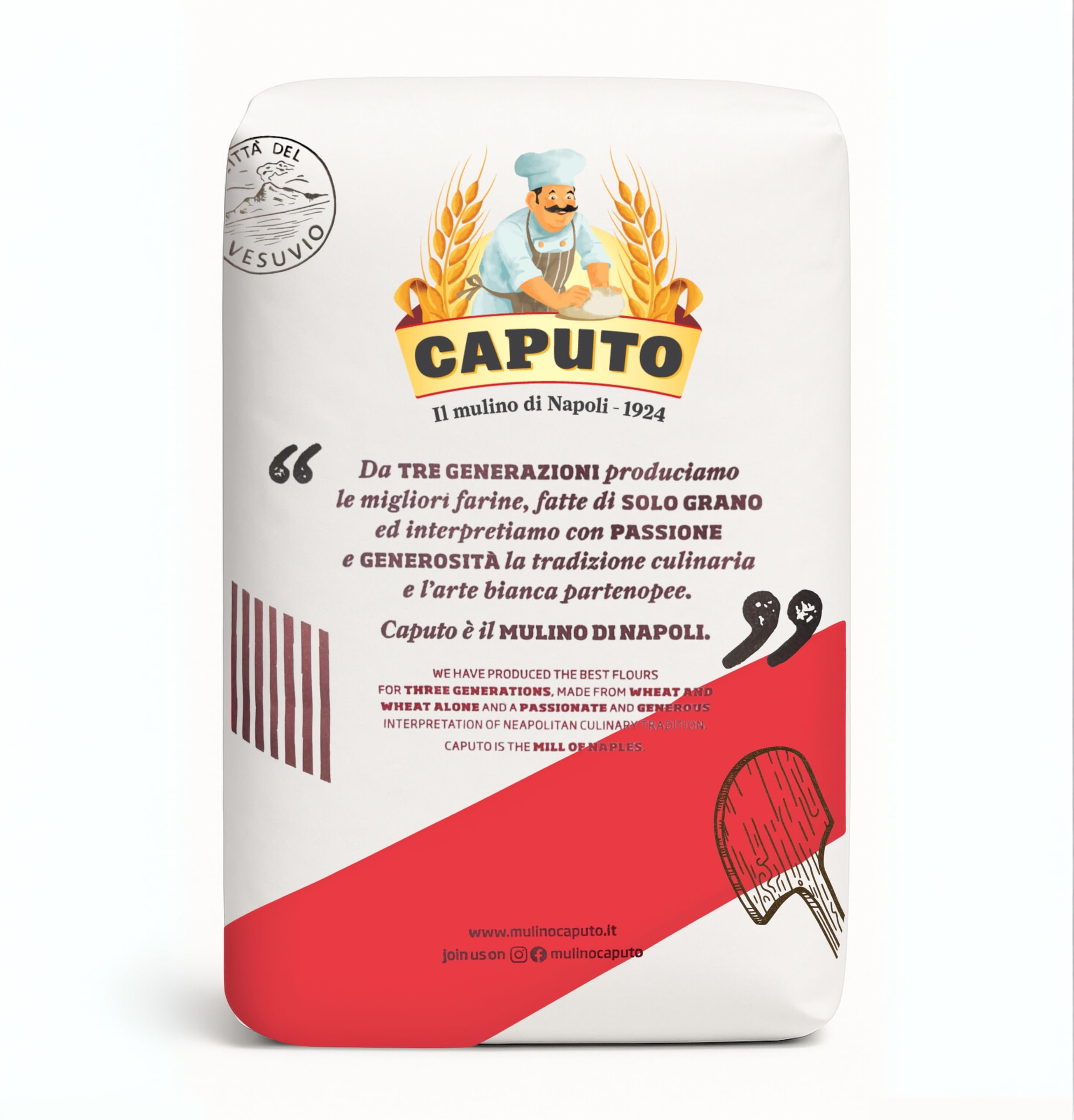 Caputo Pizzeria - Harina Italiana, Para Pizza Napolitana Clásica - Distribuido por Laborawi (2 Kg) — view 3