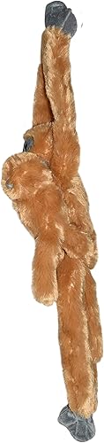 Miniatura 5 de Wild Republic Common Langur con peluche para bebé mono de peluche juguete de peluche regalos para niños colgando de 20 pulgadas