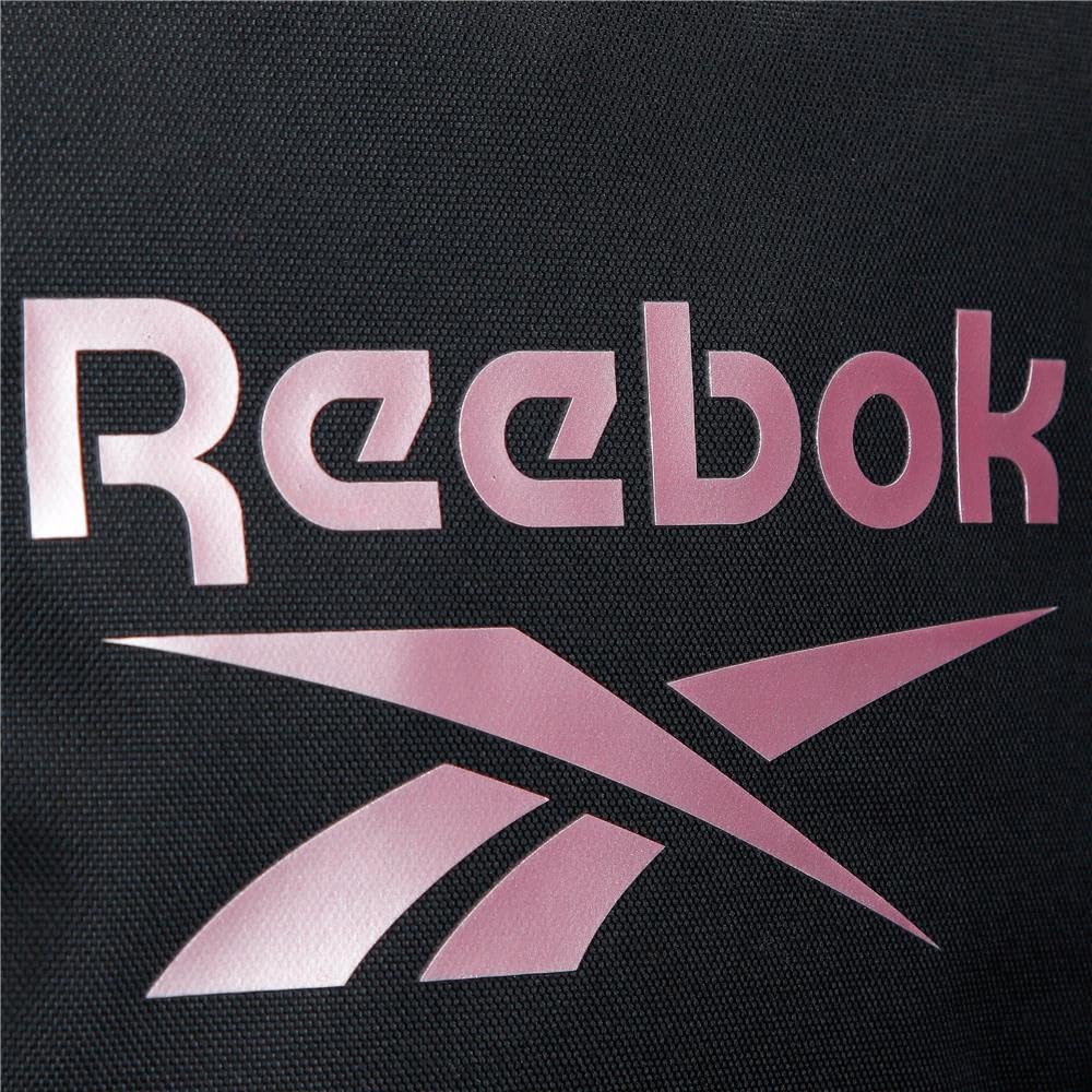 Reebok Beverly Pokrowiec Trójka Czarny 22x10x9 cms Poliester, czarny, Talla única, Potrójne etui