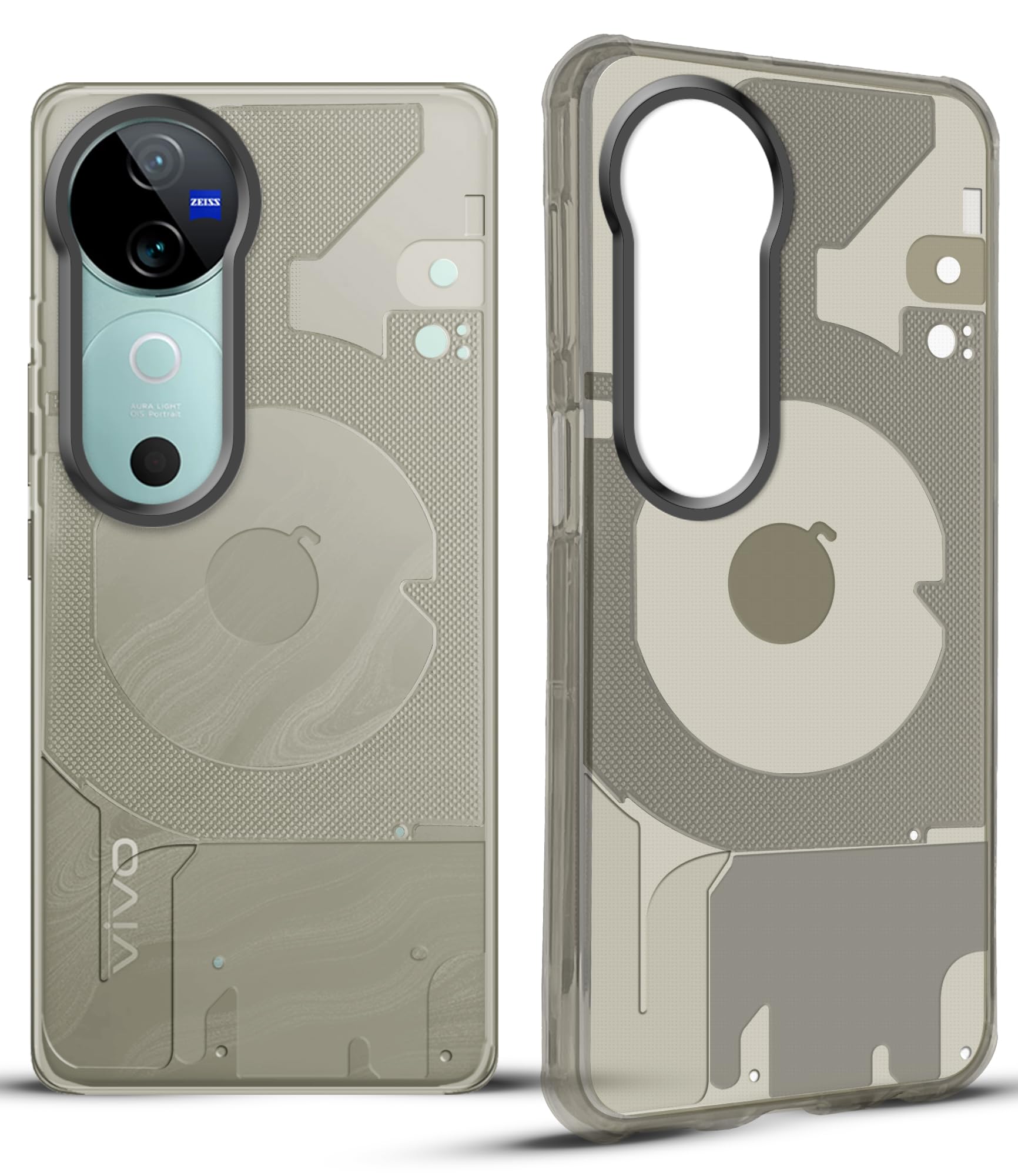 Mr. Case Transparent Back Case for Vivo V40 5G Frosted Cover Matte Silicone TPU –Matte Ring (B0DFYT884Z) Amazon Price History, Amazon Price Tracker