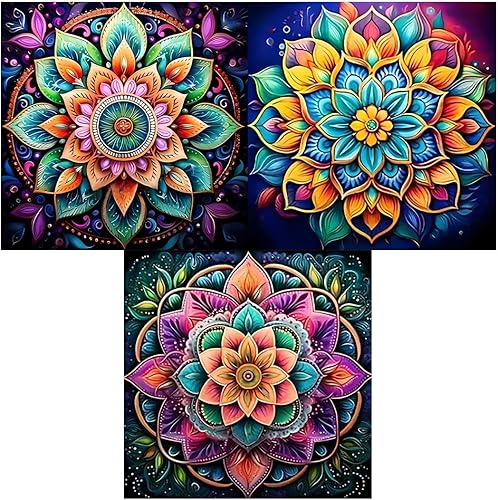 Miniatura 8 de EIBEILI Kits de pintura de diamantes para adultos, medusas brillantes, kits de arte de diamantes 5D para niños principiantes, kits de manualidades