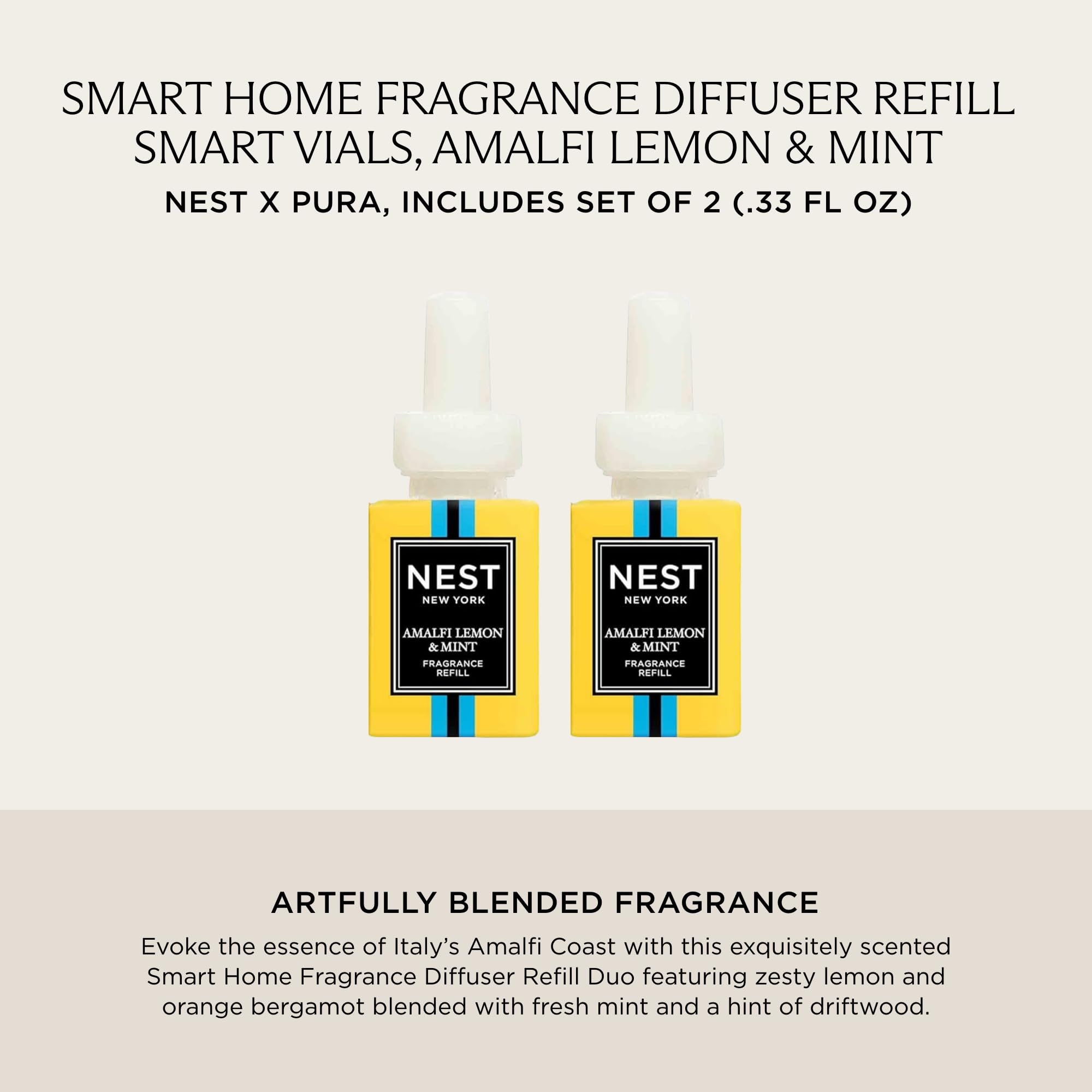 Amazon.com: NEST New York Smart Home Fragrance Refill, Amalfi