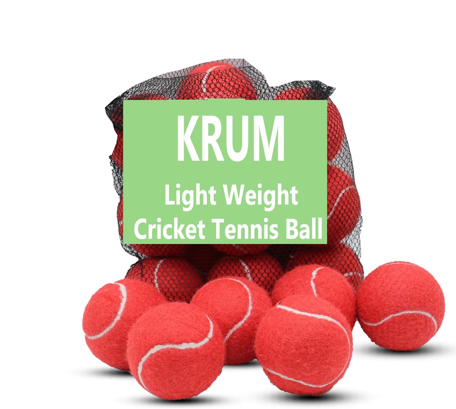 SONU SPORTS CO. SPORTS GOODS KRUM and Multifunctional Red Balls for Tennis and Cricket - Perfect for Age upto 12year pack of 12 (B07VKZ7PY9) Amazon Price History, Amazon Price Tracker