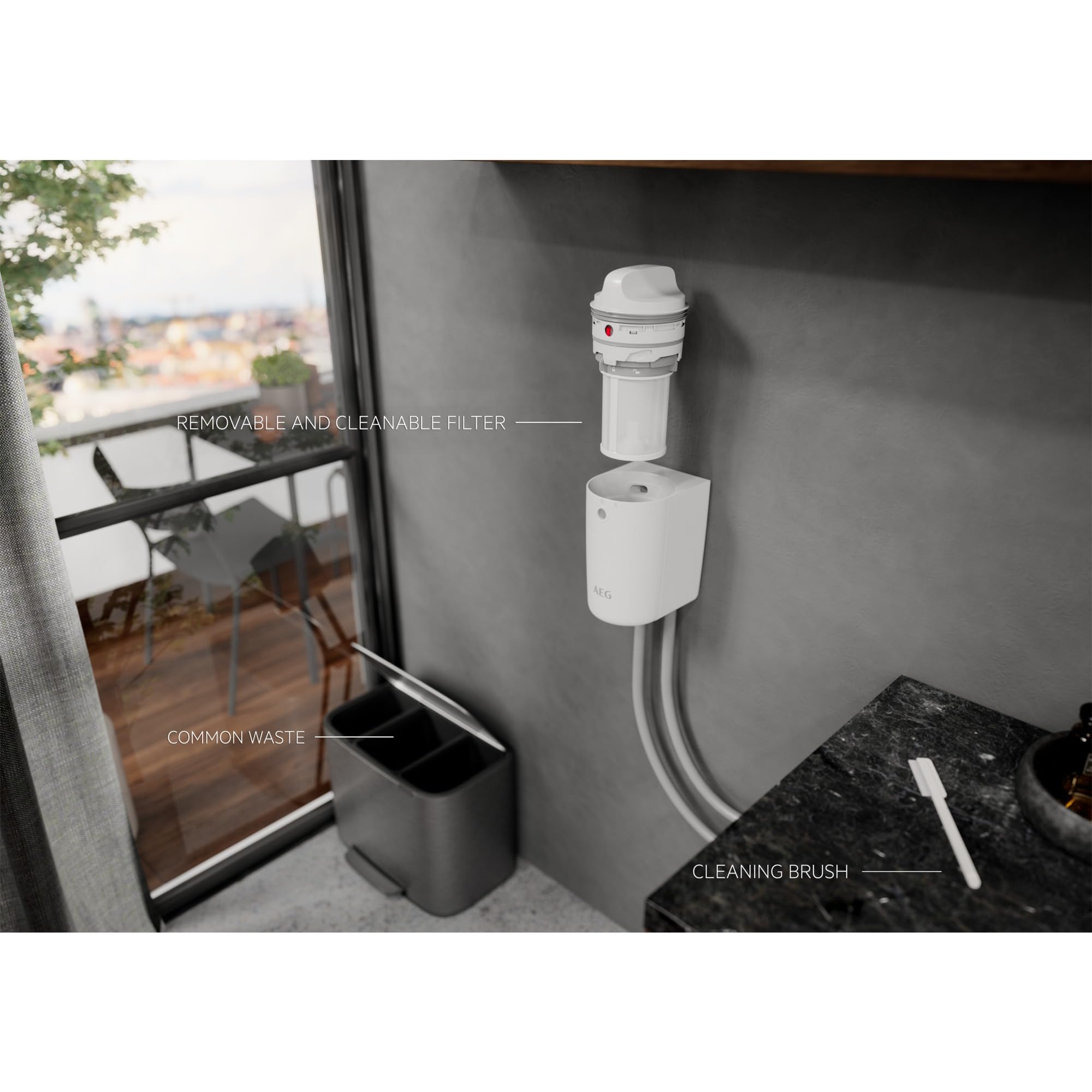 AEG A9WHMIC1 Microplastic filter voor schoner afvalwater