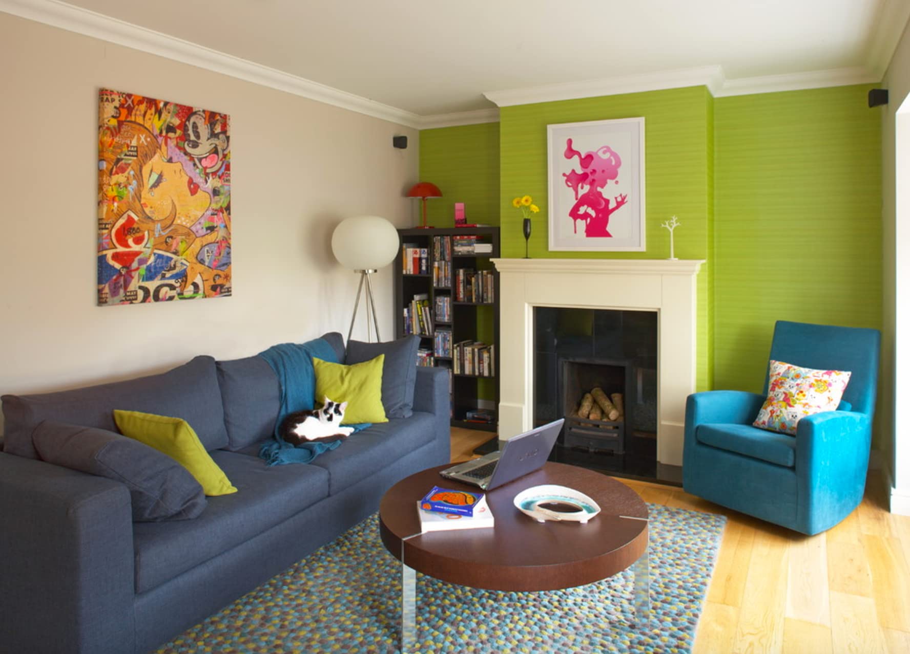Colours Lime Green Wallpaper - Vinyl 583982