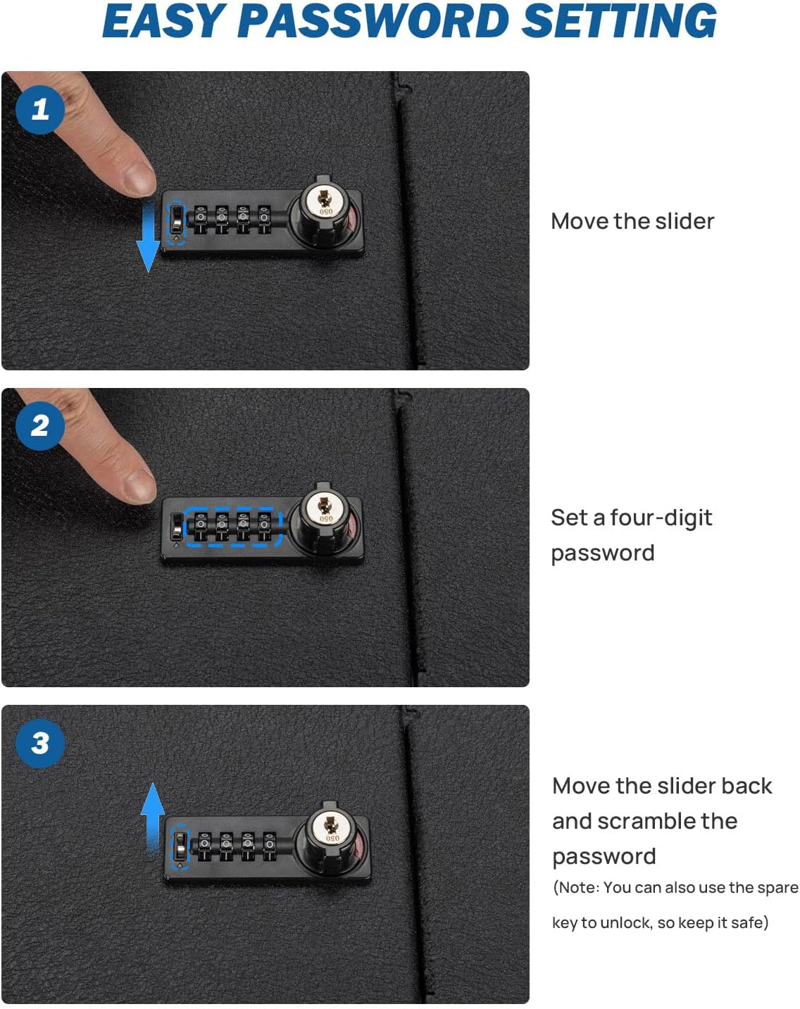 JOYTUTUS Center Console Safe Lock Box Compatible with Cybertruck 2026 2025 2024 2023 Center Console Armrest Lockbox with 4 Digit Combo Code Lock Cybertruck Accessories