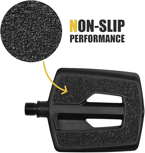 Miniatura 9 de BV Bike Pedal - Ebike Universal Fit Bicycle Pedals 916" Compatible, Non-Slip & Durable Lightweight, Fits Most Adult Bikes & MTB Bicycles