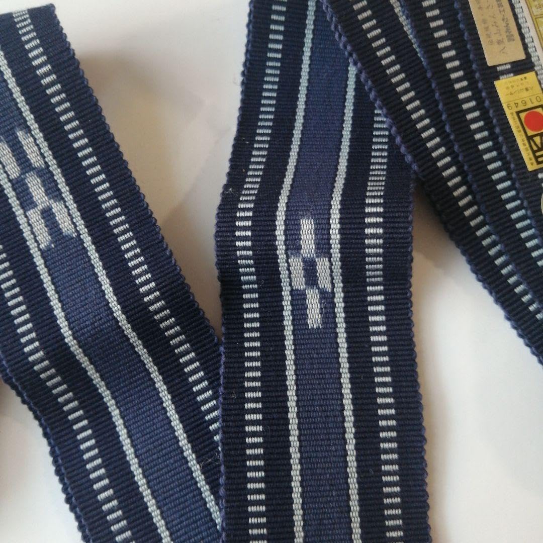 八重山みんさー織り 角帯 八重山みんさー織 角帯 伝統織物・手織り 角帯：