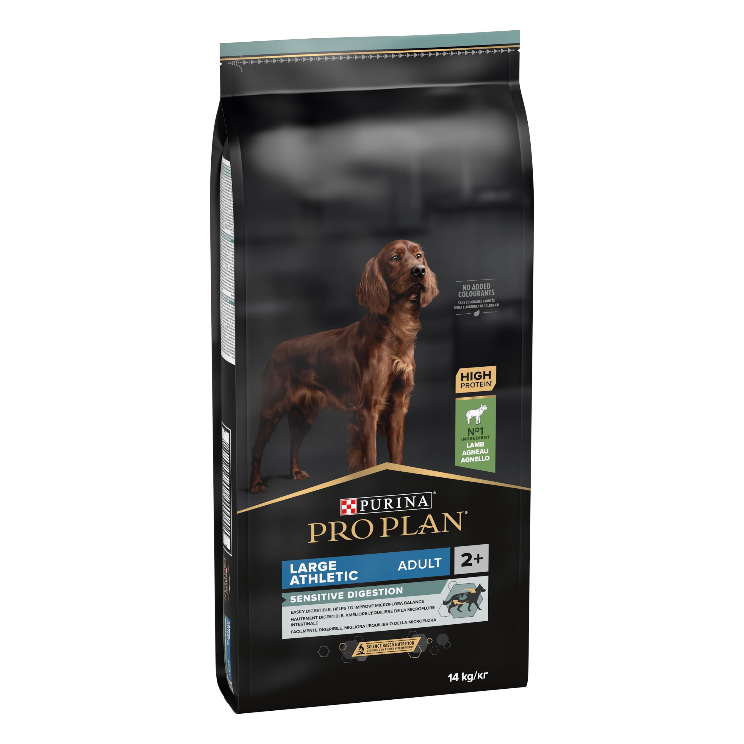 PRO PLAN | Sensitive Digestion | Large Athletic Adult | Karma dla psów bogata w Jagnięcinę | 14 kg