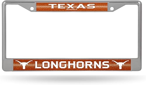 Miniatura 245 de Rico Industries NCAA 12 x 6 pulgadas, accesorio de automóvil cromado plateado brillante para automóvil/camión/SUV