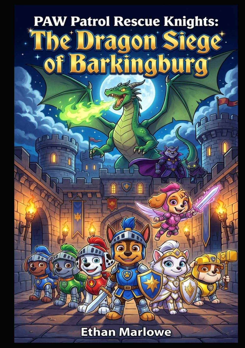 PAW Patrol Rescue Knights: The Dragon Siege of Barkingburg