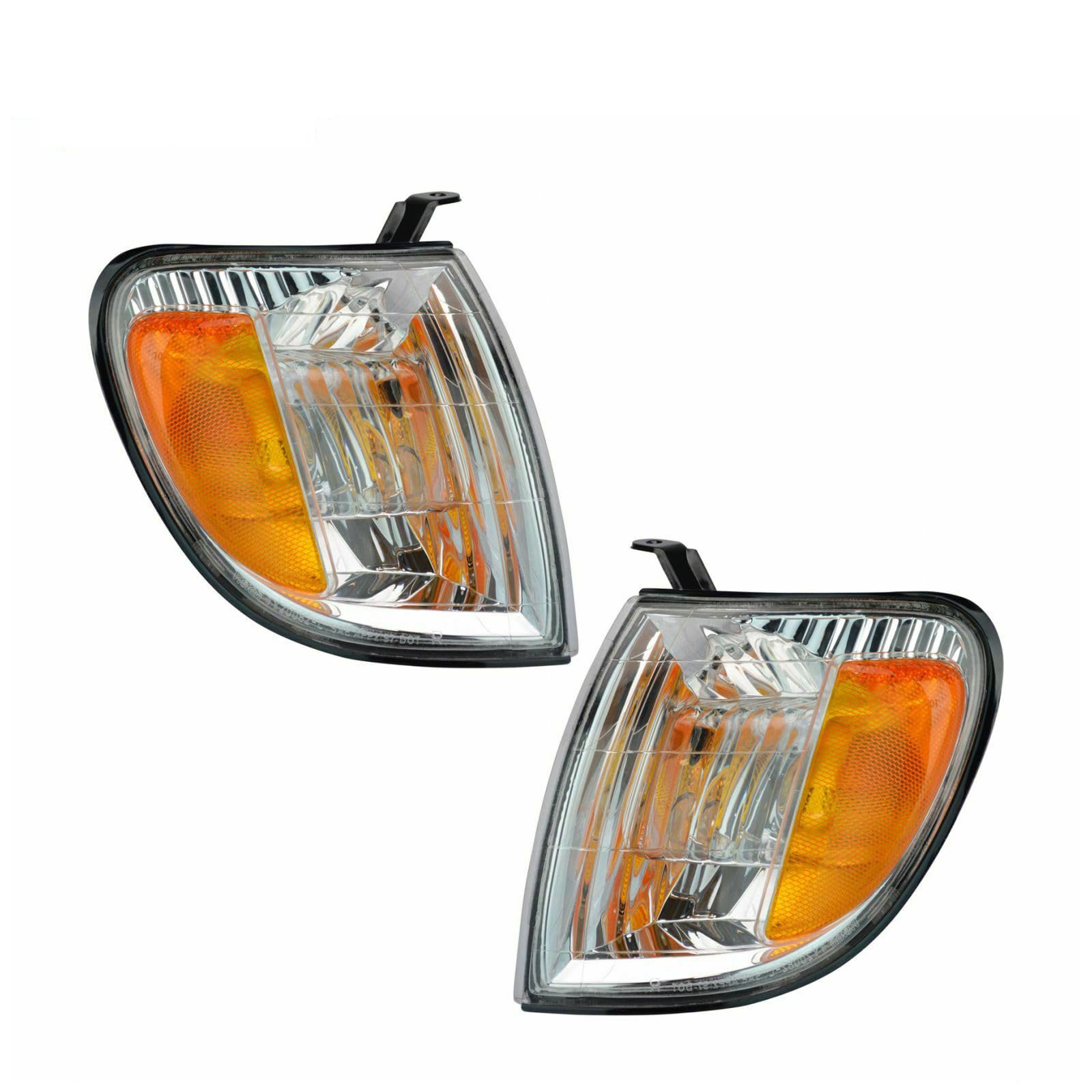 2pcs Signal Left Right Side Corner Parking Turn Lamp & Extended Truck for Toyota for Tundra Base/Limited/SR5 00-04 2pcs TO2530135 1ALPP00129