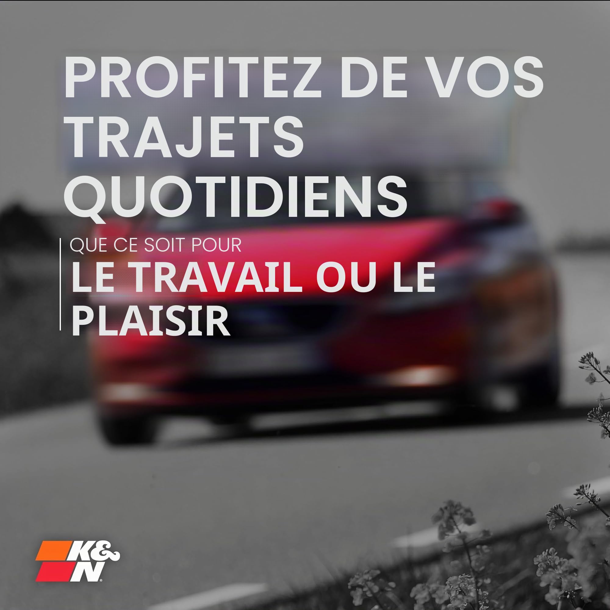 K&N 33-2468 Filtre à Air du Moteur: Haute Performance, Premium, Lavable, Filtre de Remplacement, Plus de Pouvoir, 2012-2018 (Civic, ILX)
