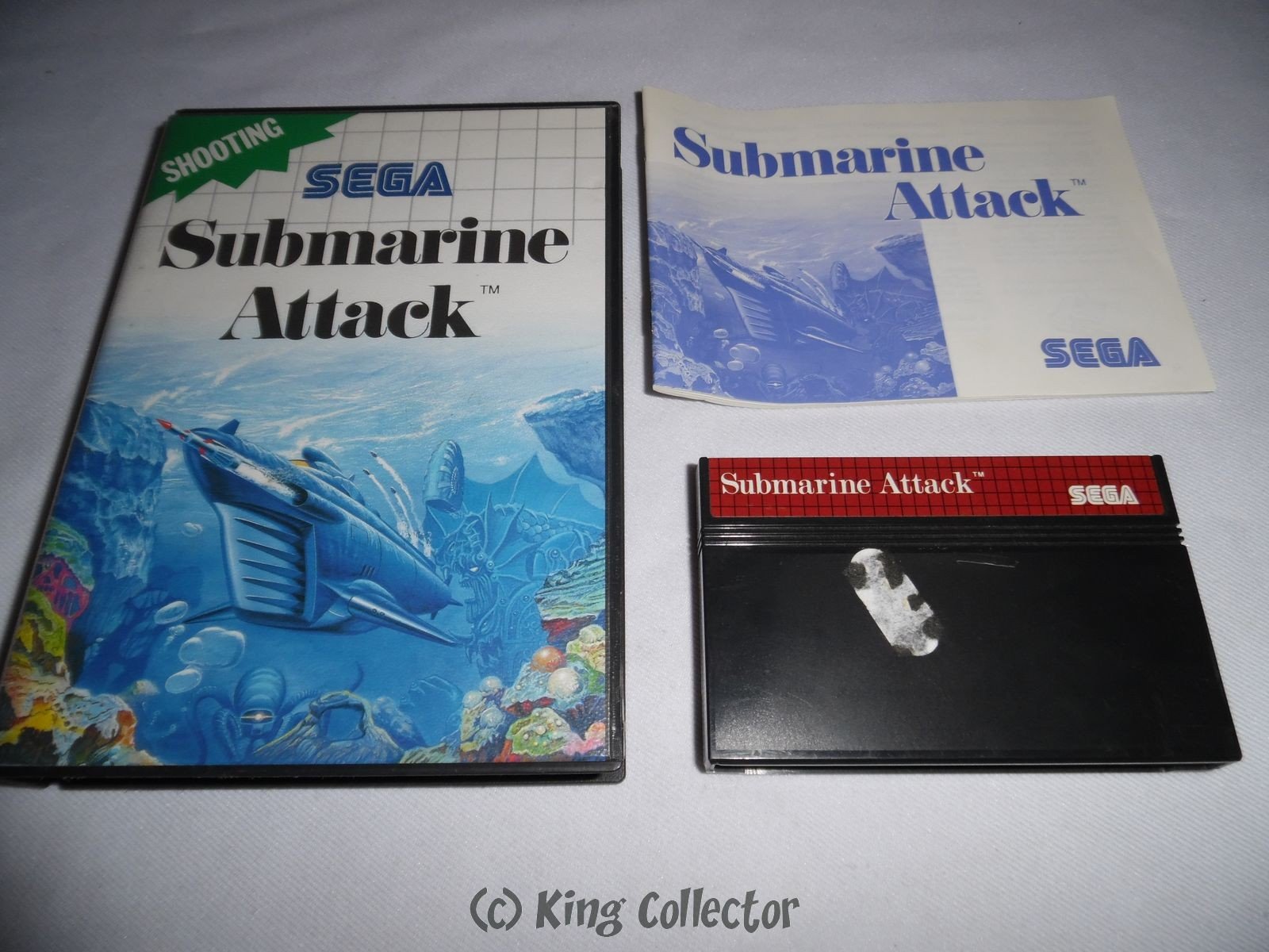 Submarine attack - Master System - PAL