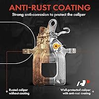 Vista 6 de A-Premium Conjunto de Pinza de Freno de Disco sin Soporte Compatible con Modelos Volkswagen y Audi - A3 2010-2013, Para Jetta 2012-2018, Golf 2011