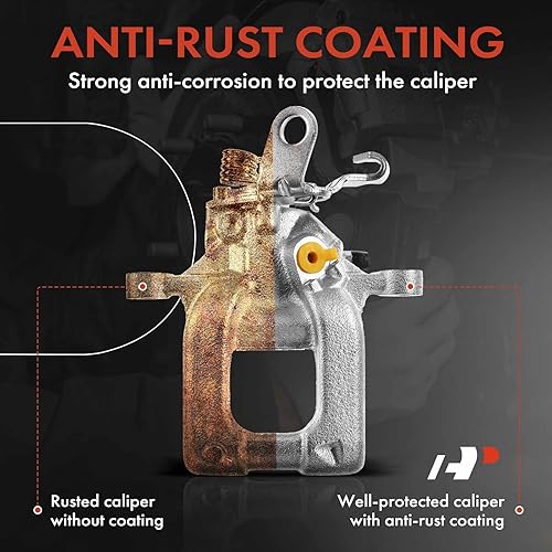 Miniatura 6 de A-Premium Conjunto de pinza de freno de disco sin soporte compatible con modelos Audi y Volkswagen seleccionados - TT 2006, TT Quattro 2000-2006,