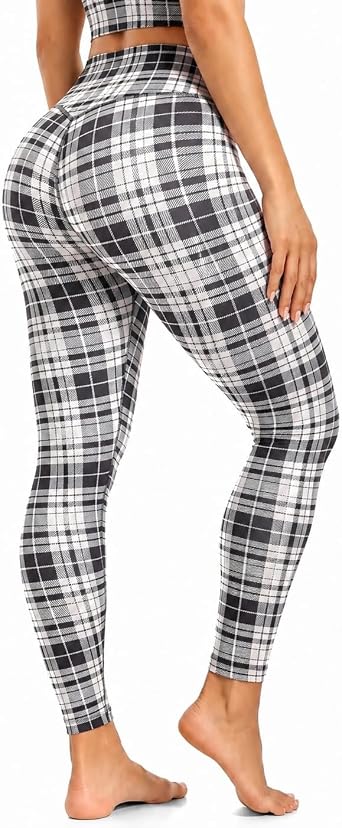 ZOOSIXX High Waisted Leggings for Women Tummy Control Soft Workout Lounge Gym Pants