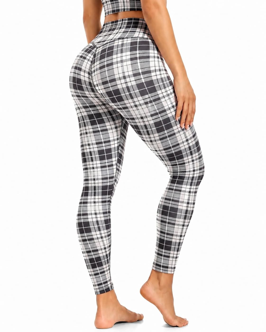 ZOOSIXX Leggings with Pockets for Women High Waisted Yoga Pants