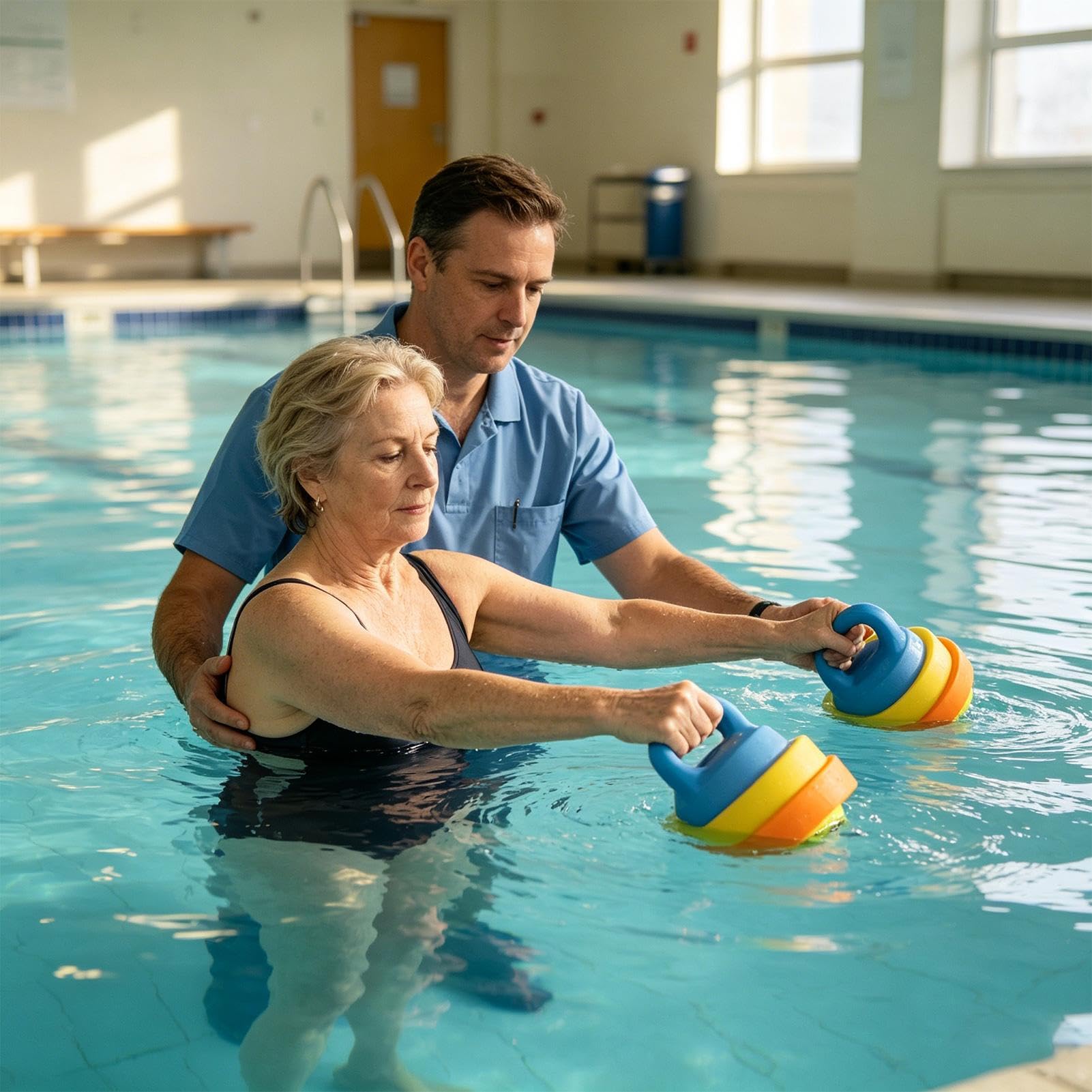 Generico do Acquagym 2 regulowane hantle wodne
