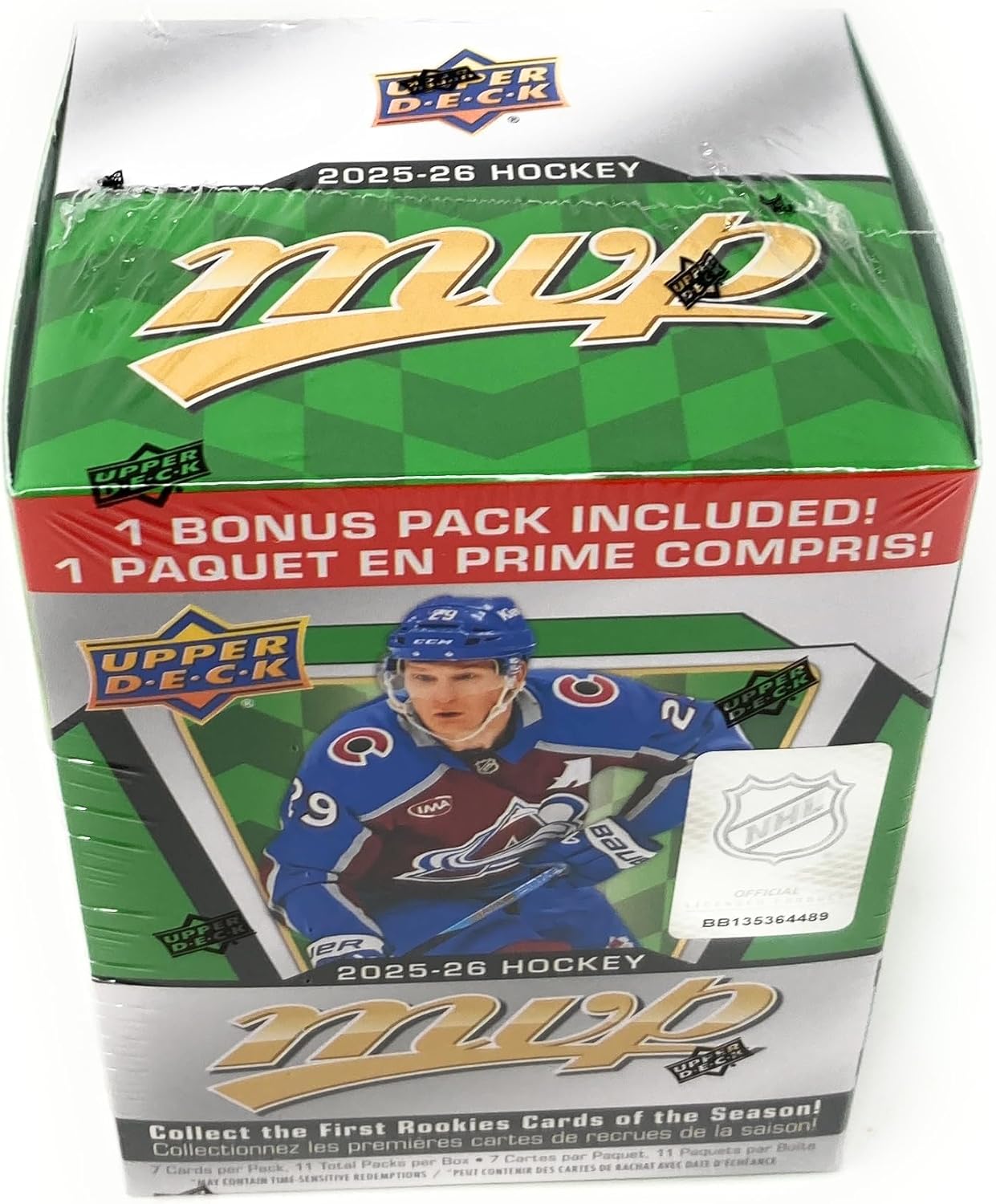 2025-26 Upper Deck MVP Hockey Blaster Box