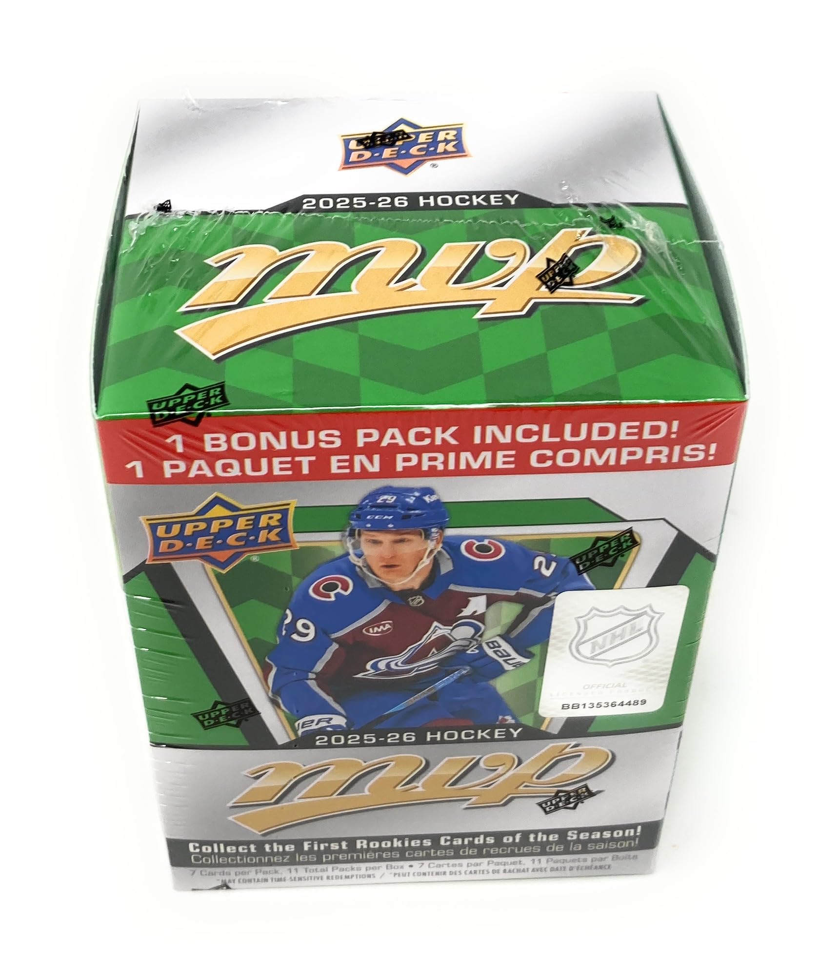 2025-26 Upper Deck MVP Hockey Blaster Box