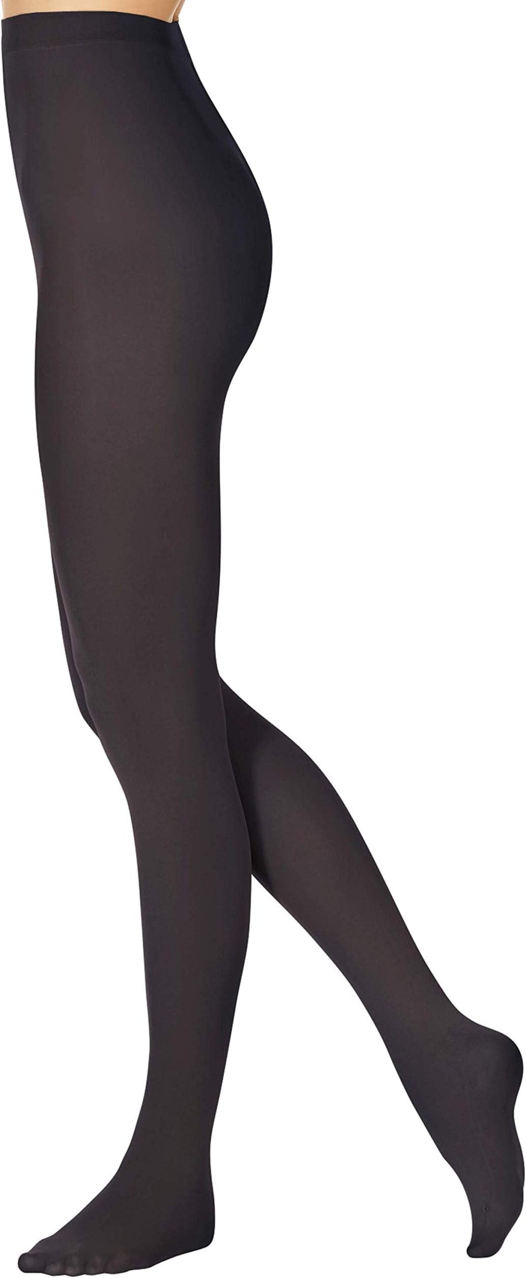 Footed Black Dance Tights