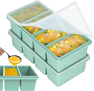30 Vegan Puerto Rican Recipes Full of Flavor and Soul 58 Silicone Freezer Trays with Lids, 1-Cup Soup Container Style Ice Cube Tr...