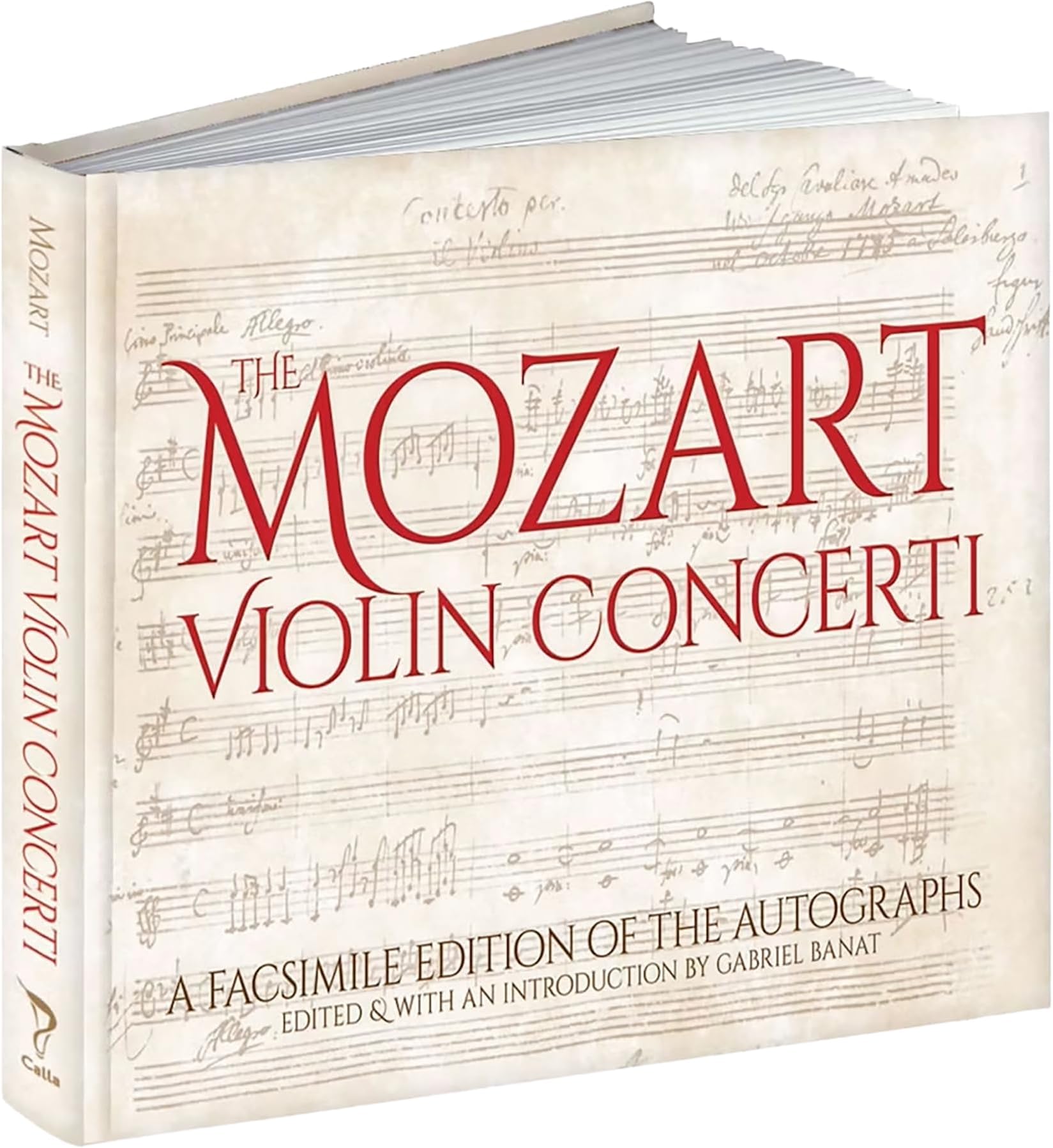 The Mozart Violin Concerti: A Facsimile Edition of the Autographs (Dover Orchestral Music Scores)