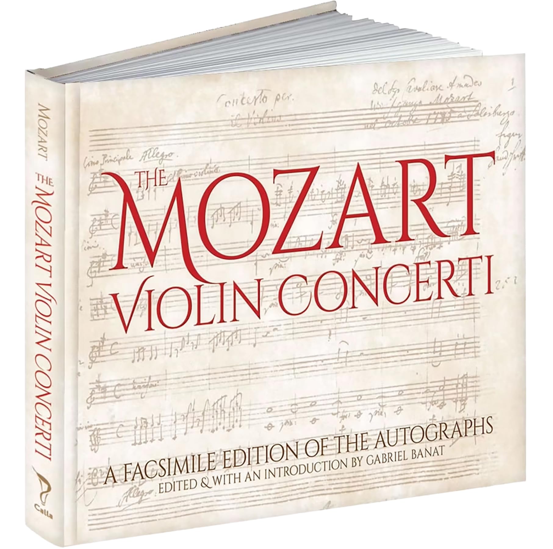 The Mozart Violin Concerti: A Facsimile Edition of the Autographs (Dover Orchestral Music Scores)
