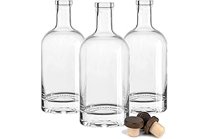 Decorative Bottles For All Occasions - Nordic Bottles - 3 Pack