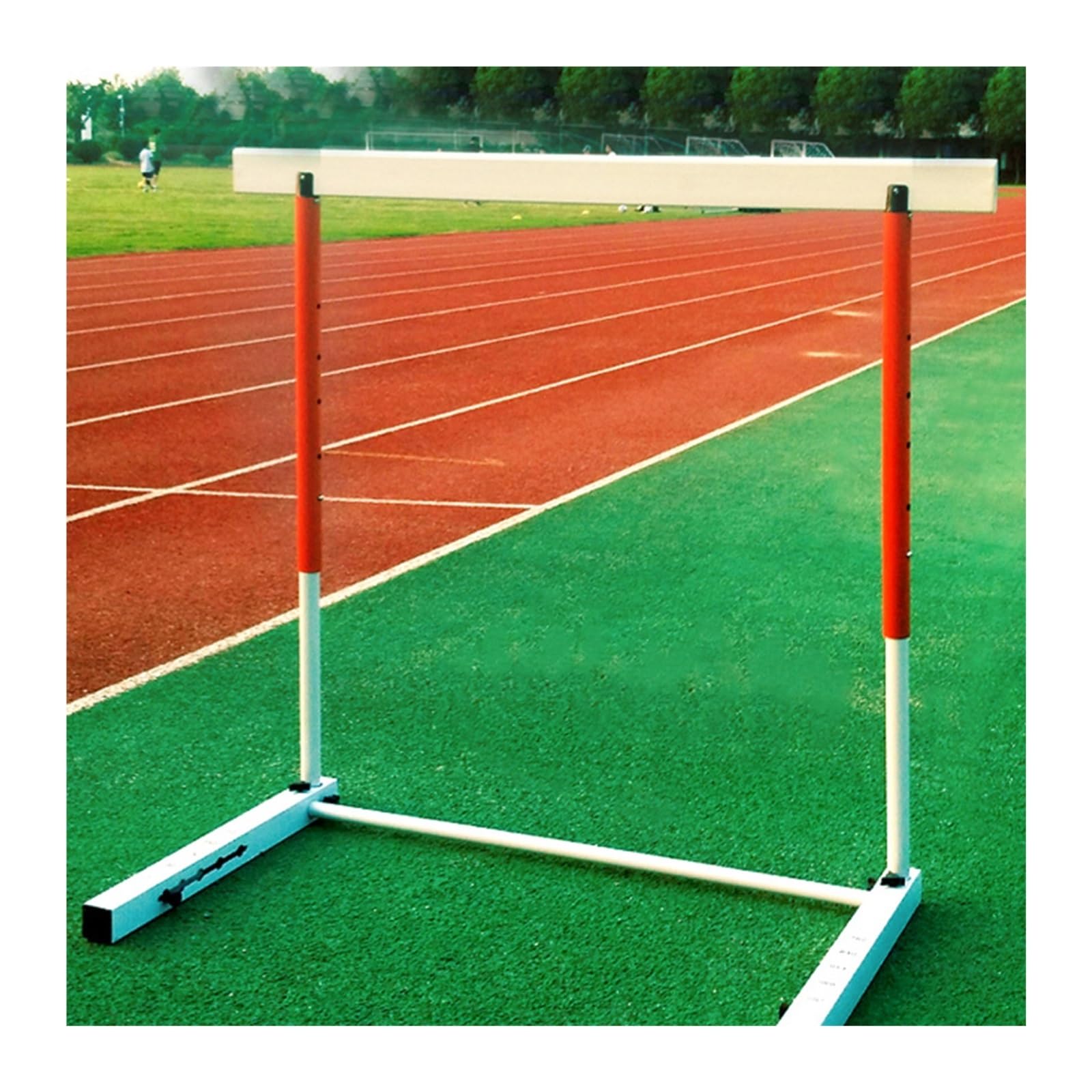 Genérico Vallas de Agilidad y Velocidad para Atletas Que saltan, Equipo de práctica Deportiva de Metal Profesional, Vallas de Pista, Uso grupal en Clases de educación física, fácil de Instalar
