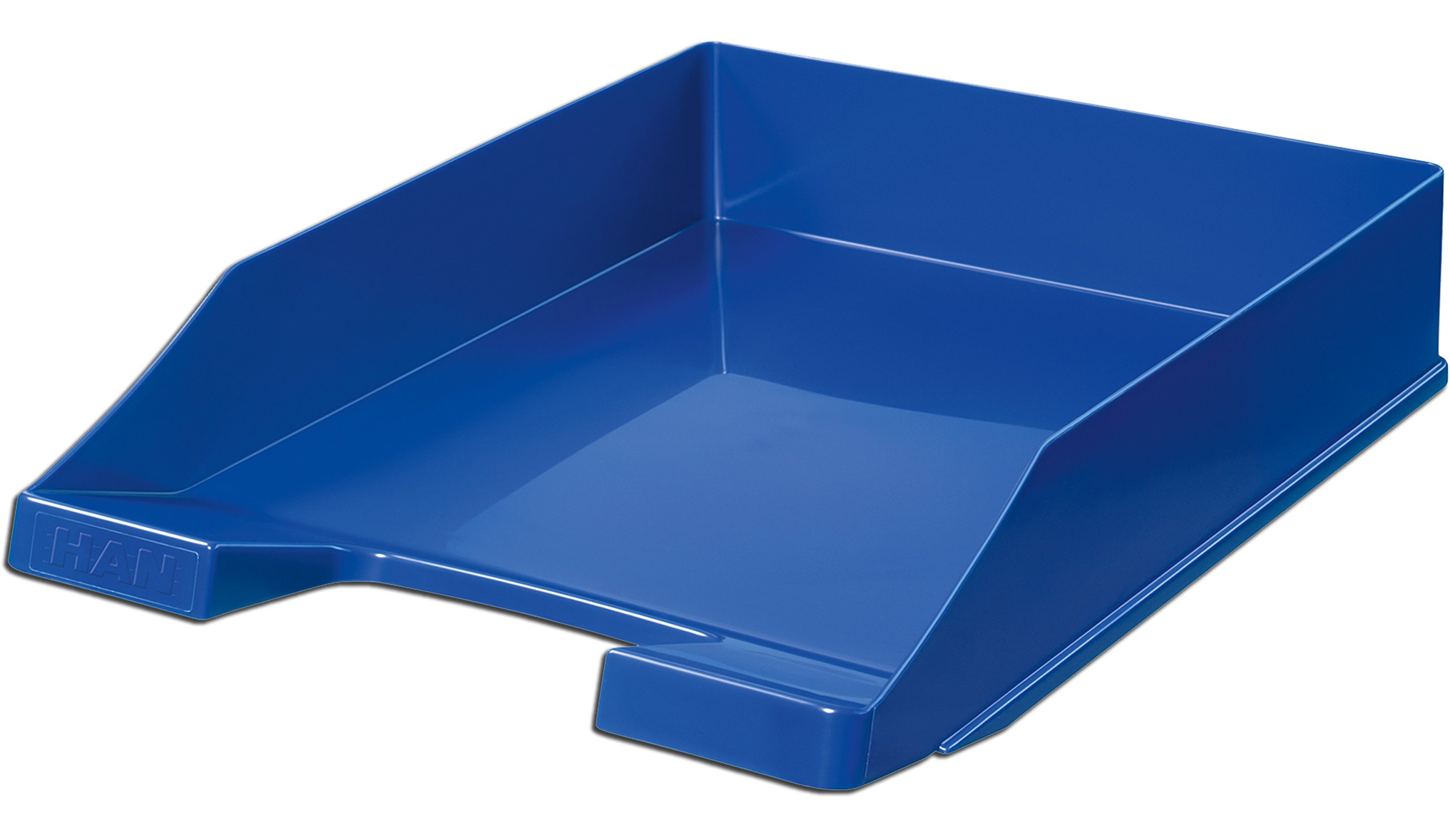 HAN 1027-X-XX Briefablage KLASSIK, DIN A4/C4, stapelbar, stabil, modern, (20er Set, blau)