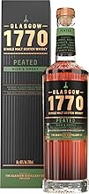 Glasgow 1770 Peated | Single Malt Scotch Whisky | 70cl | 46% ABV | Rich & Smoky | Sweet Smoke, Toffee & Dark Fruit | Matured in Virgin Oak | PX Sherry Cask Finish | Natural Colour | Non Chill Filtered