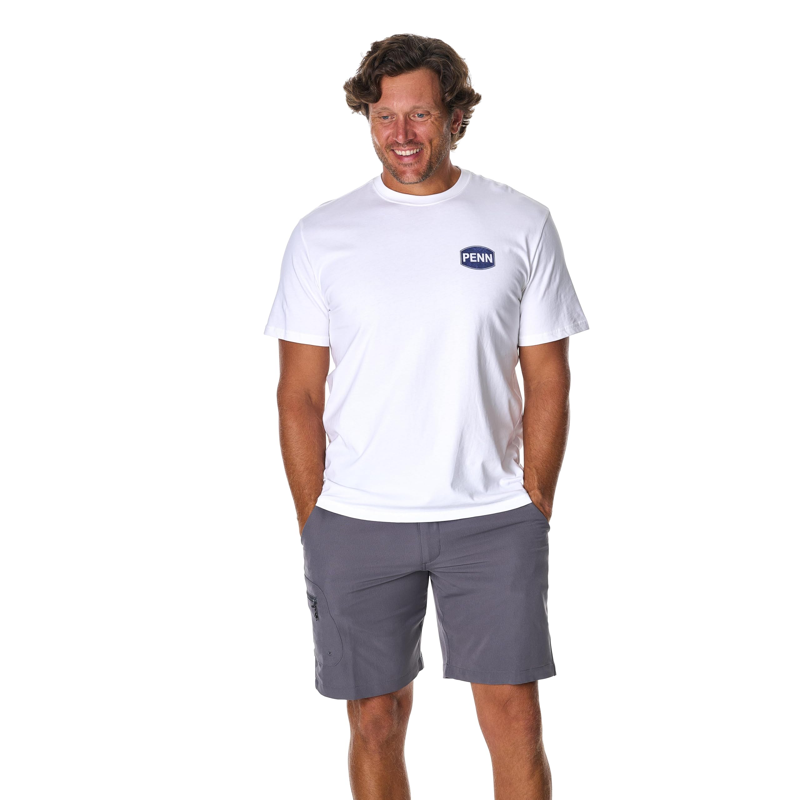 Penn Herren Malosi Gt Short Sleeve Fishing T-Shirt Angeln (1er Pack)