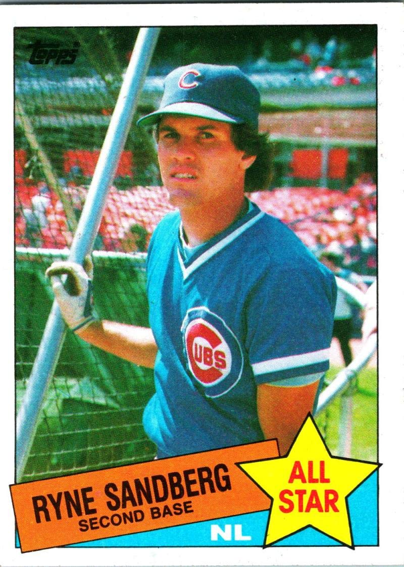 Amazon.com: 1985 Topps Baseball #713 Ryne Sandberg Chicago