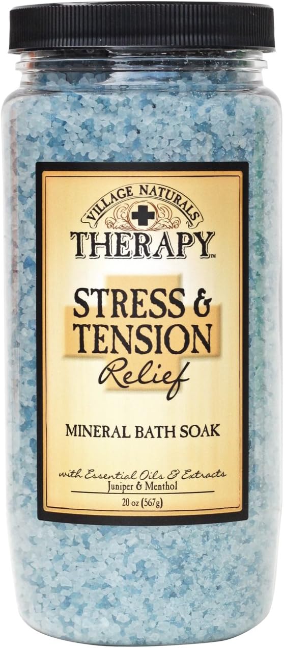 Amazon.com: Village Naturals Breathe Foaming Body Soak, Epsom Salt ...