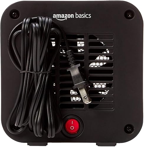 Miniatura 4 de Yaxa Basics Calentador de espacio de cerámica, mini calentador para escritorio de oficina, calentador portátil de tienda de campaña