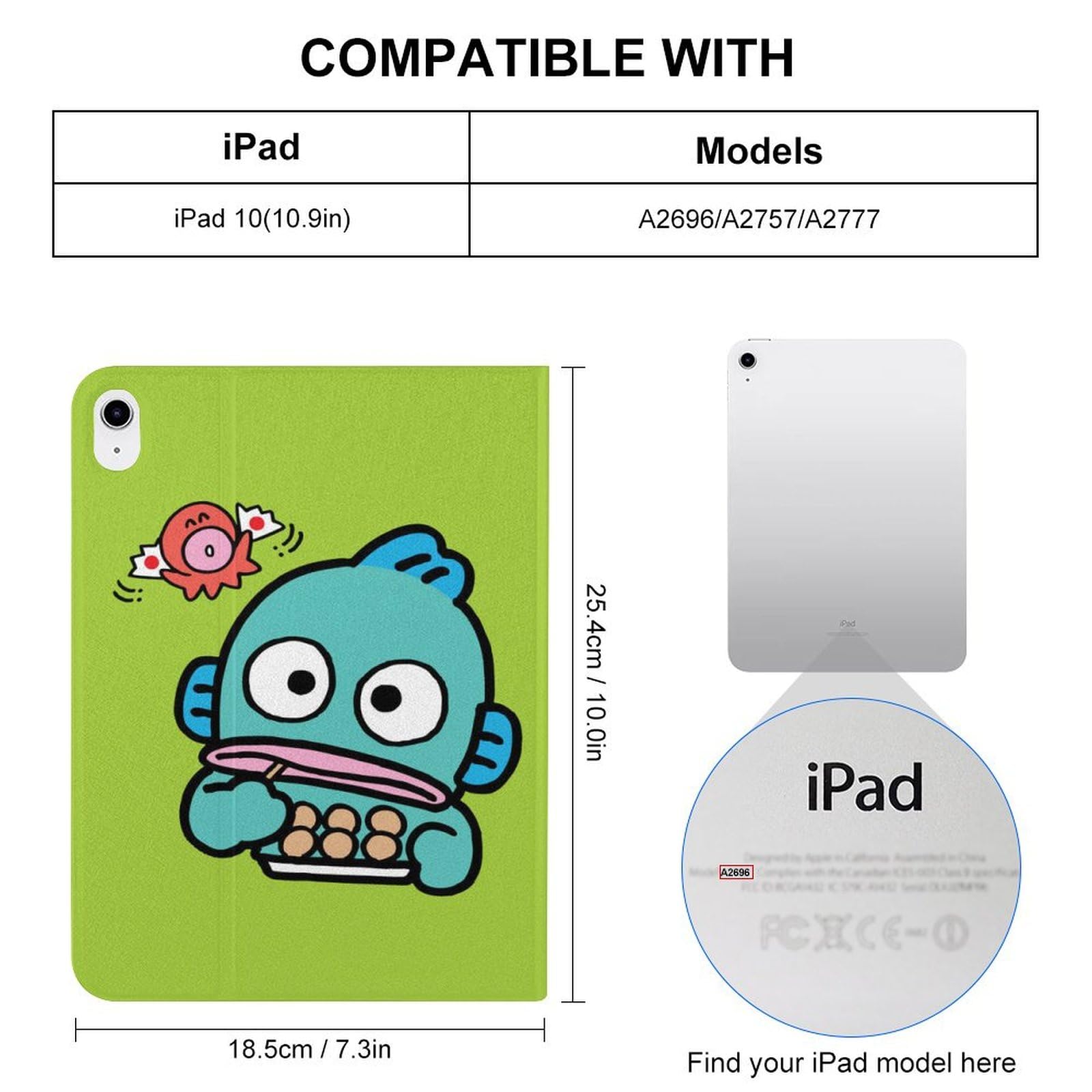 Amazon.co.jp: ハンギョドン iPad 10 ケース おしゃれ iPad 第10世代