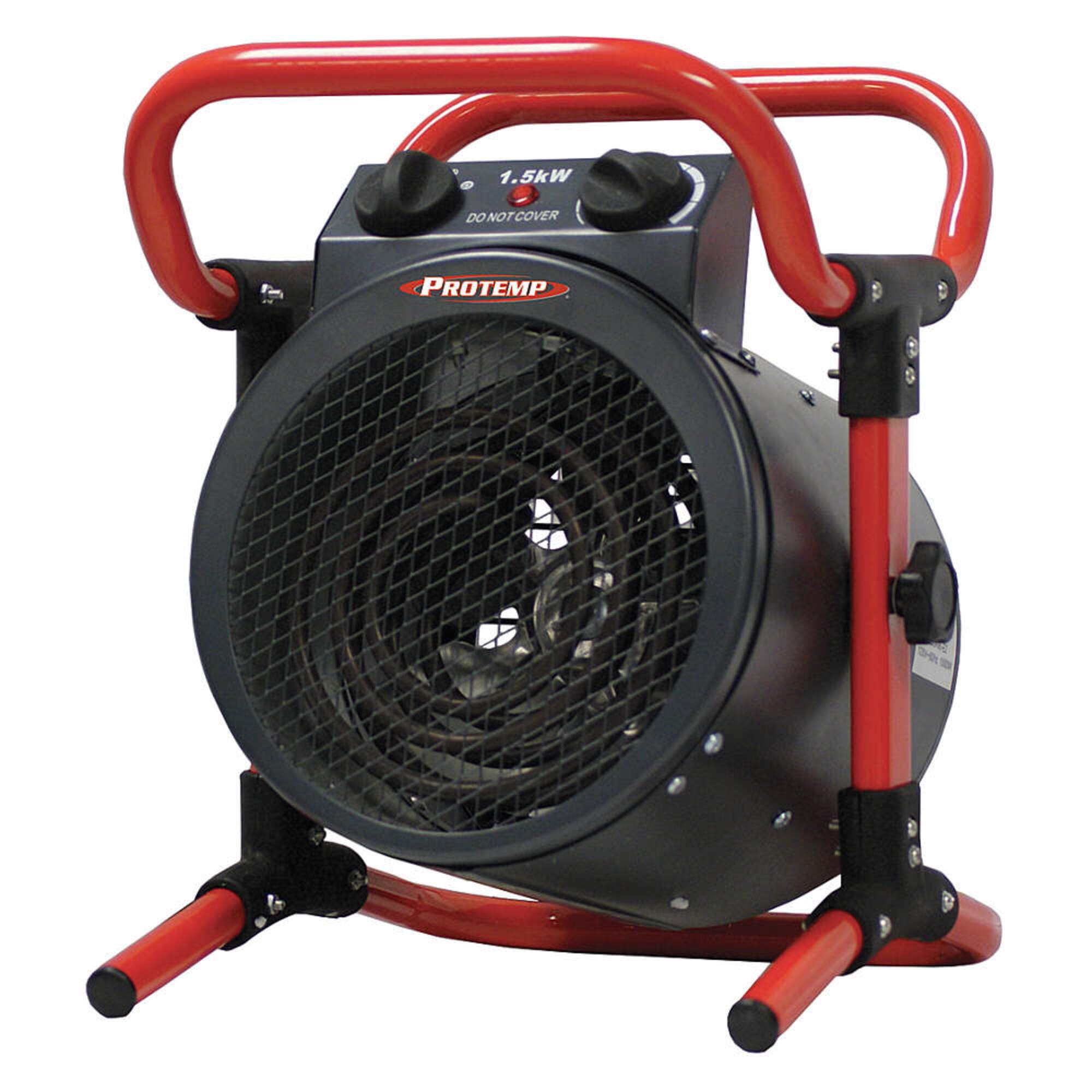 Photo 1 of **MISSING FRAME KNOBS**ProTemp 1500W Turbo Electric Space Heater with Thermostat | Electric Heater for Garage, Workship, or Jobsite (?PT-515-120)