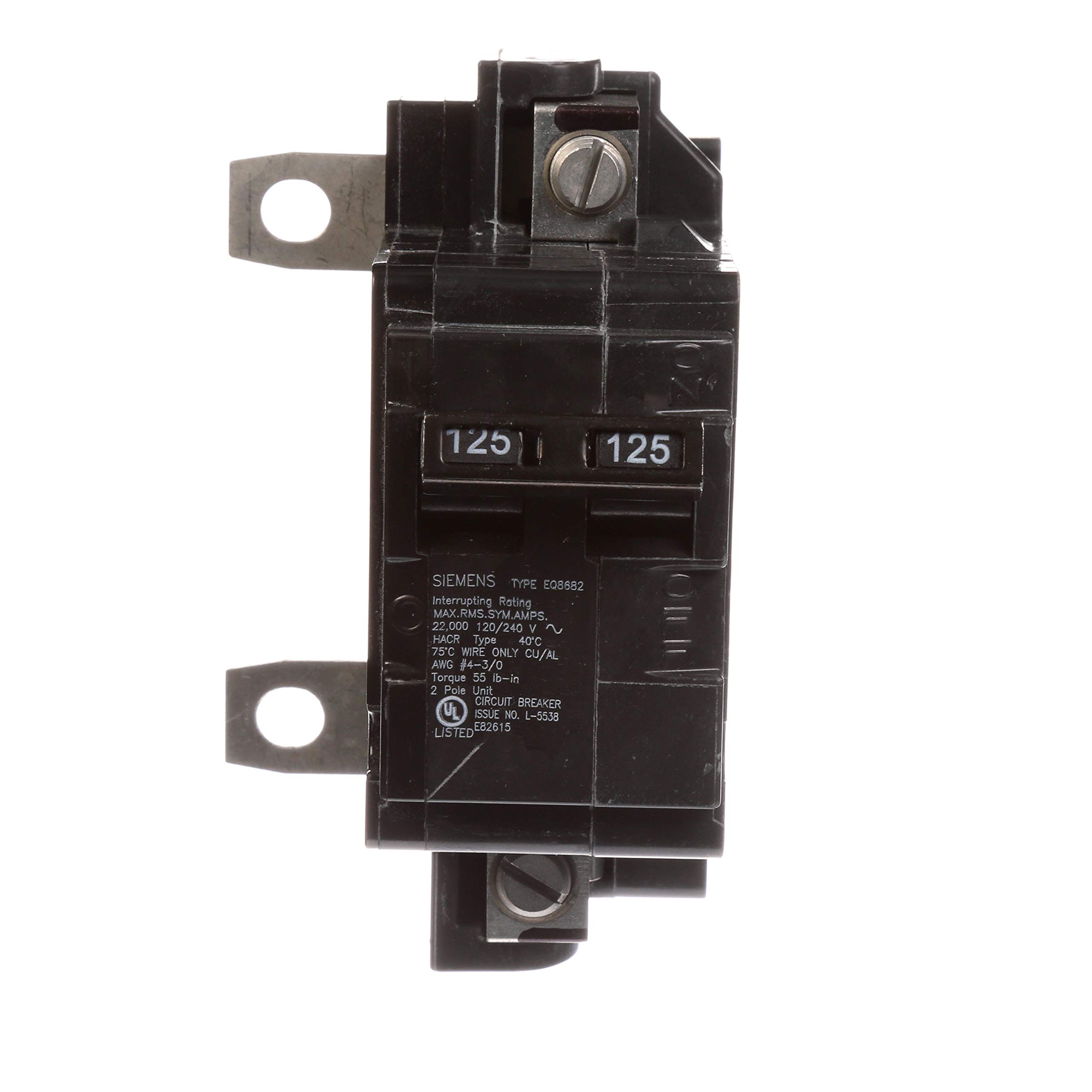 Siemens MBK125A 125-Amp Main Circuit Breaker for Use in Ultimate Type Load Centers — Amazon image 2