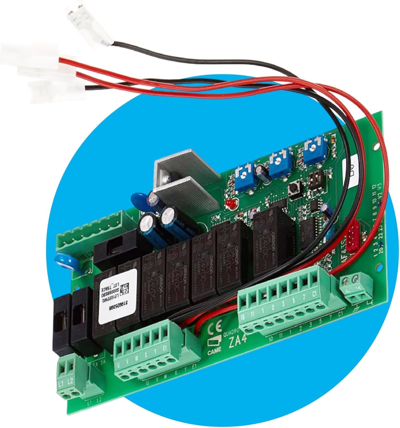 Came Replacement Electronic Board for Control Panel ZA4 for Swing Gates 230 V-image-16