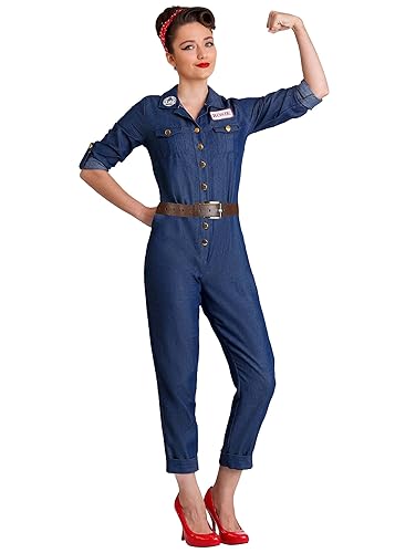 World War II Icon Costume for Women | Rosie The
