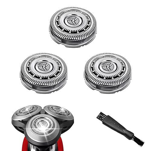 SH90 - Cabezales de repuesto para afeitadoras Philips Norelco Series 9000 cabezales de repuesto OEM SH9072 paquete de 3