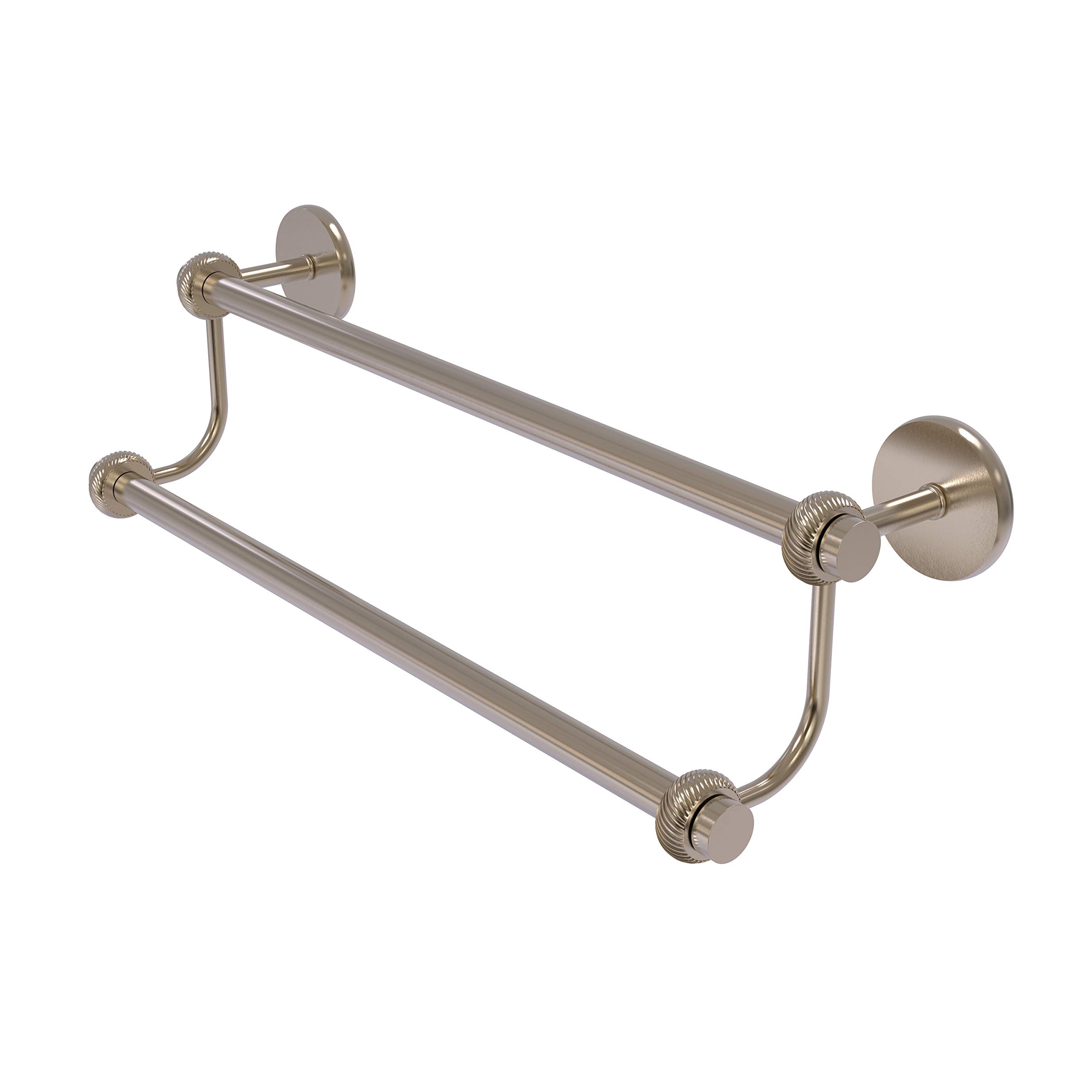 Allied Brass 7272T/30-PEW 30 Inch Double Towel Bar, Antique Pewter