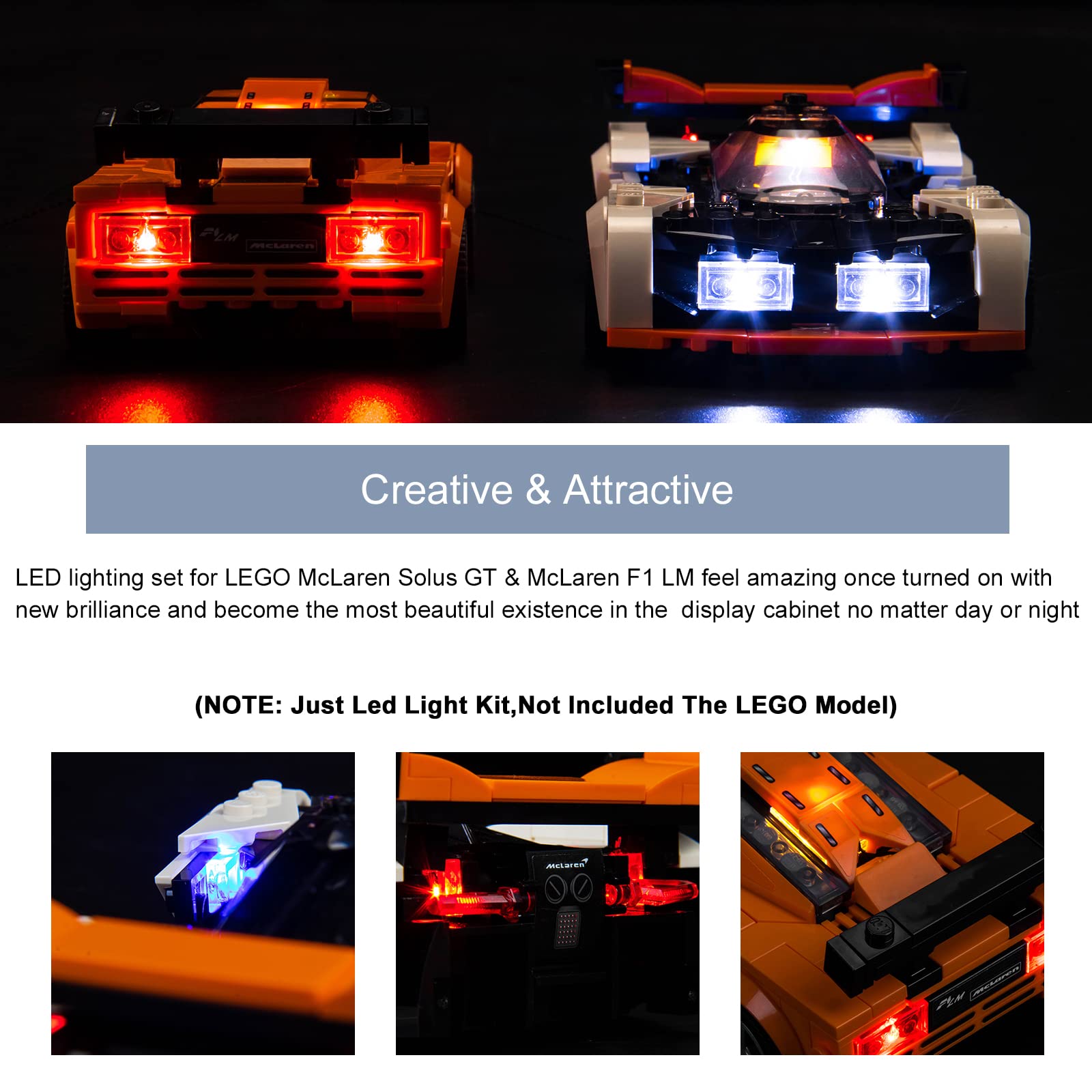 Amazon.com: BrickBling LED Lighting Compatible with Lego Speed
