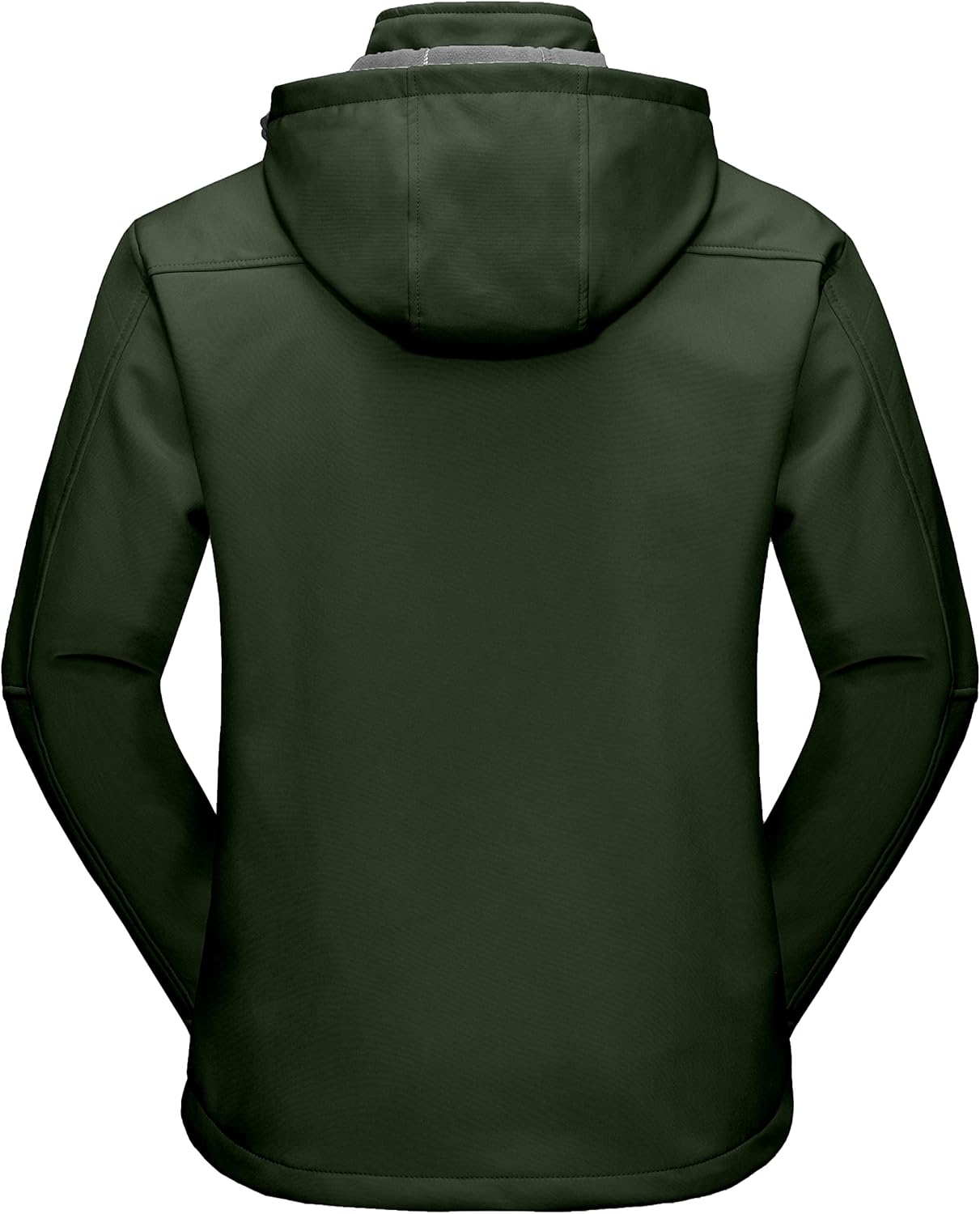 Little Donkey Andy Men’s Softshell Jacket with Removable Hood, Fleece Lined - Image 3