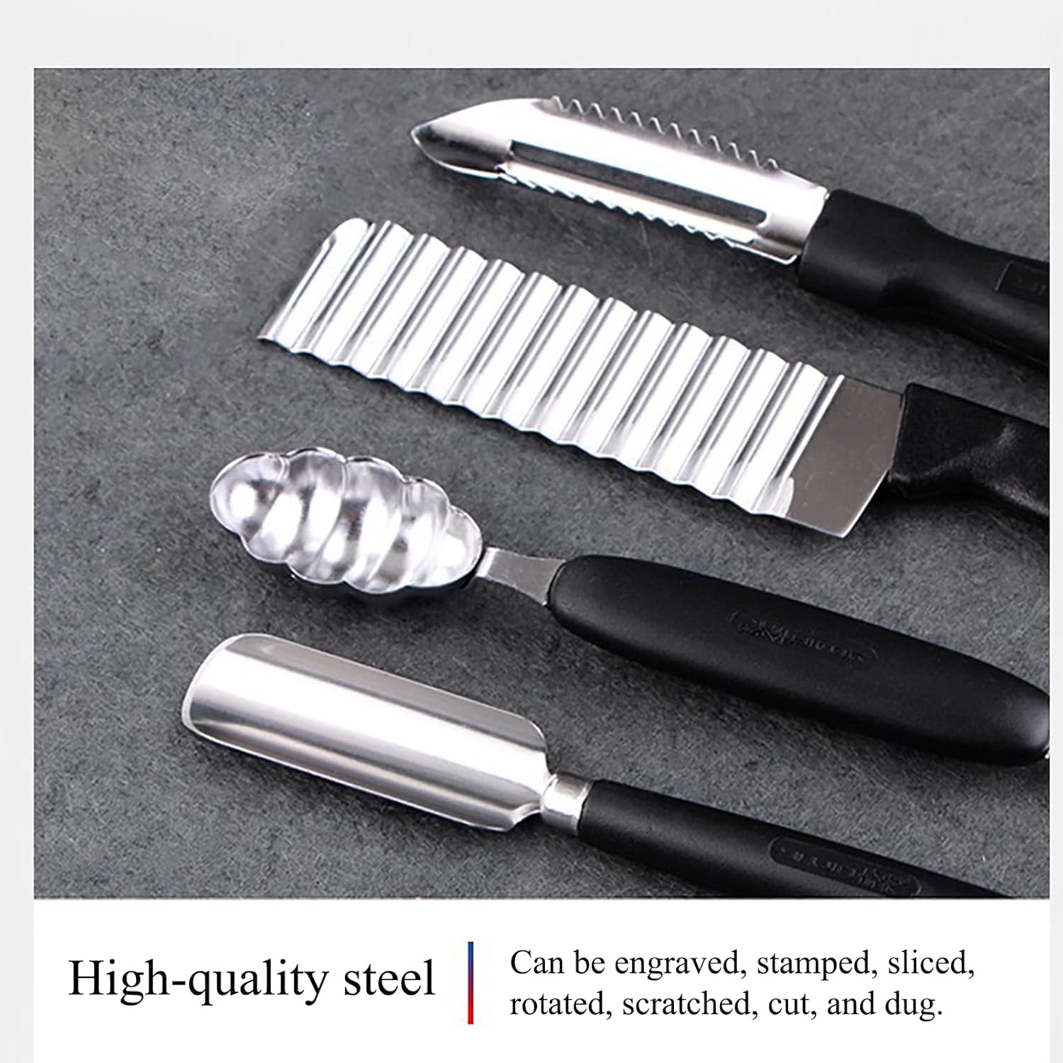 Fruit and Vegetable Carving Knife Kit, 18-piece Food Carving Tool Kit, Used To Make Various Foods, Cakes, Fruits, Vegetables, Etc., Making Food a Work Of Art In Your Hands