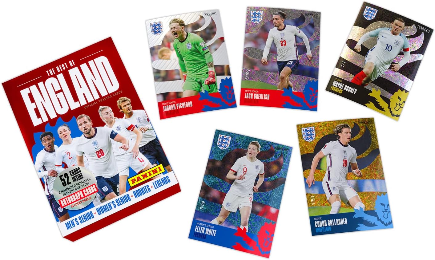 Panini Best of England Official Trading Card Set