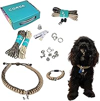 Vista 11 de CORDA Crafts - Kit de cuerda de paracaídas - Accesorios completos para hacer collar de perro y pulsera a juego del dueño - Tutorial en video fácil