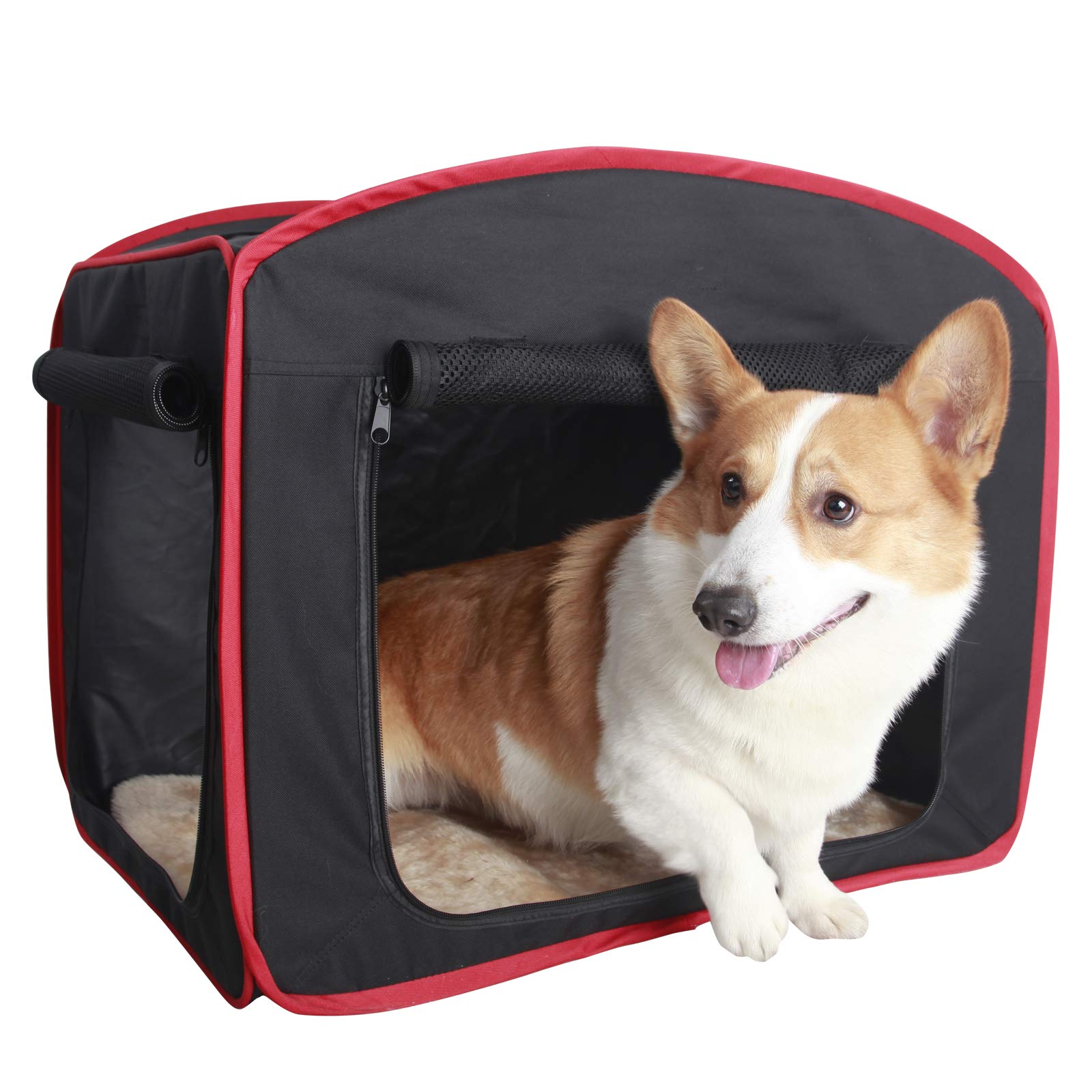 Buy Petsfit Portable Pop Up Pet Cage,Dog Kennel,Cat Play Cube (27" Lx18